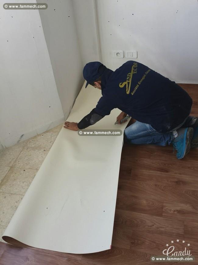 Couvre sol en PVC 