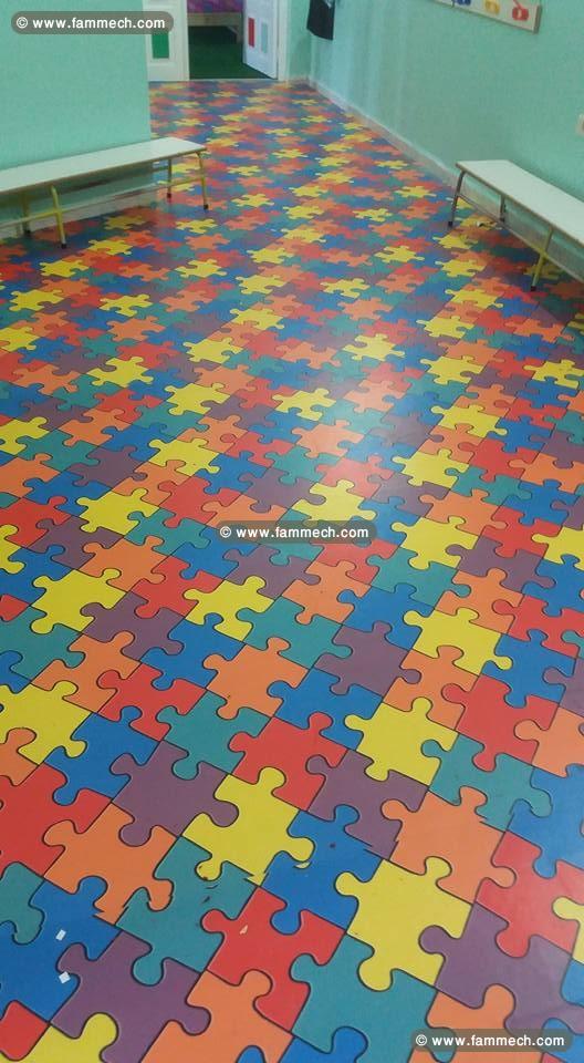 Couvre sol en PVC pour enfant 