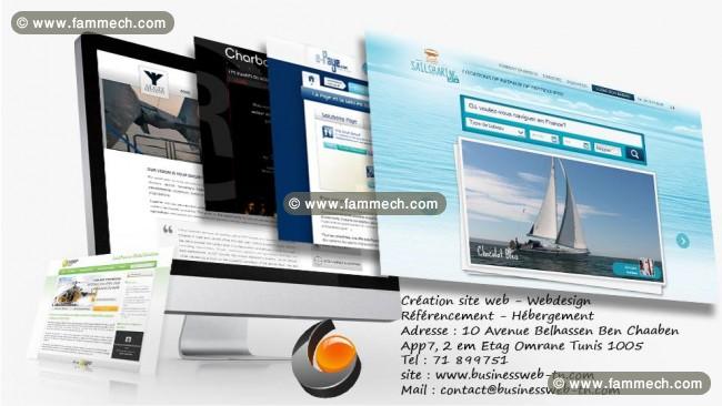 création des sites web