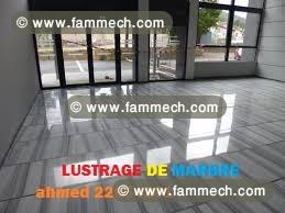 cristalisation de marbre et de carrelage