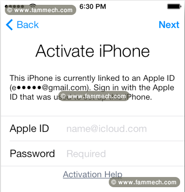 Déblocage officiel iCloud