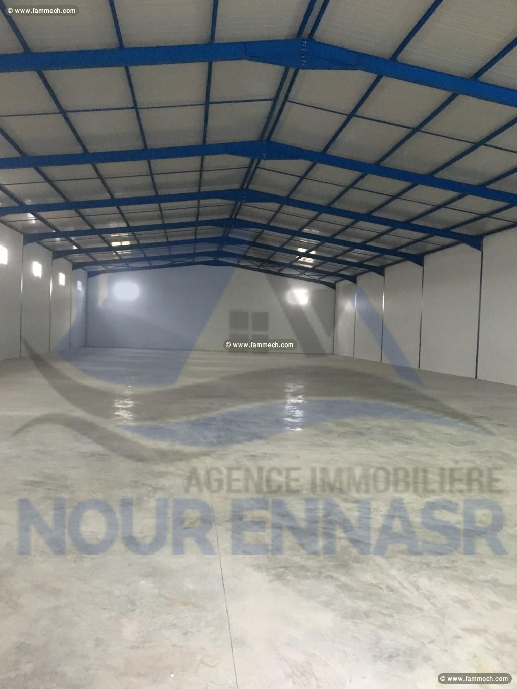 DEPOT 1920 M2 NEUF TUNIS SUD 