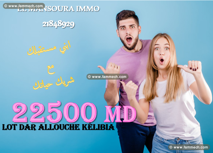 des lots de terrain a dar alouche kélibia