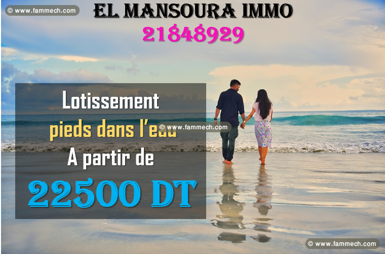 des lots face a la mer