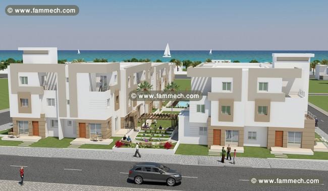 Des villas haut standing à 300 m de la plage