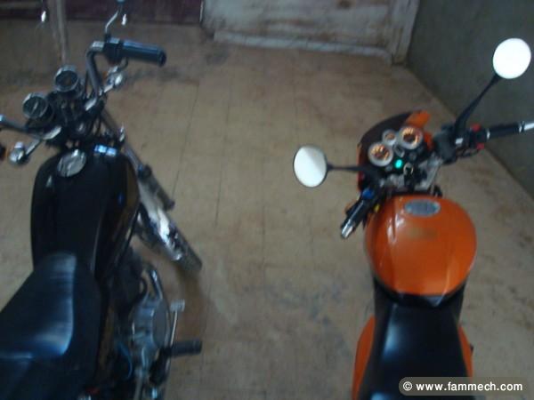 deux moto honda 