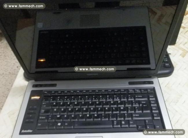 Deux pc portable ET pc fixe complais avec cd