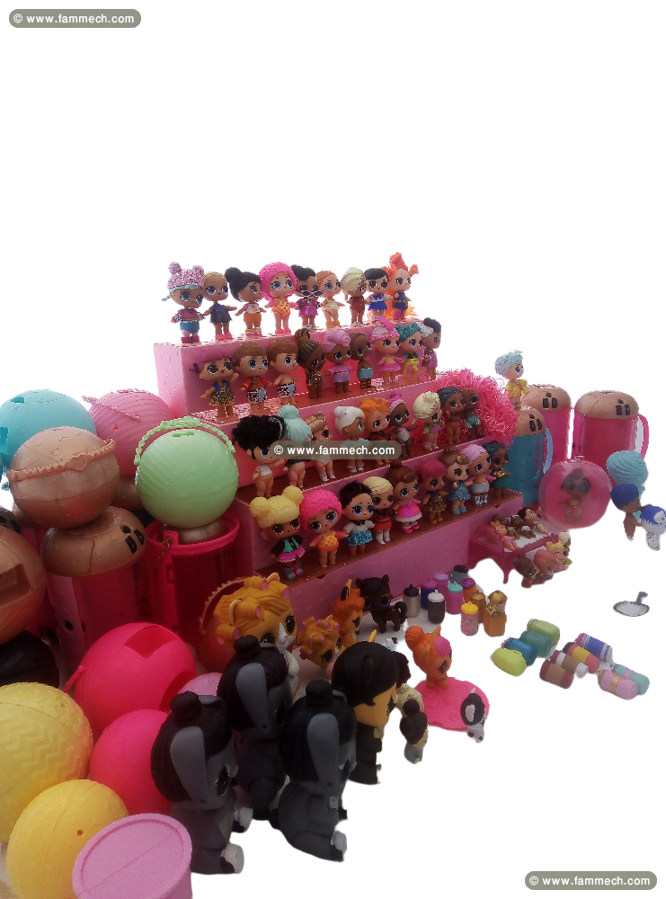 Divers choix de jouets