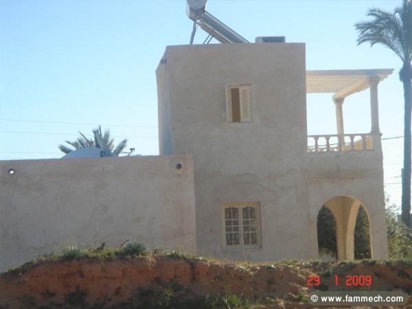 Djerba, villa 2 CC séjour, plage à 2000m