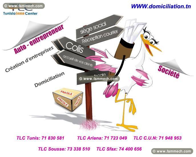 Domiciliation commercial d'entreprises 