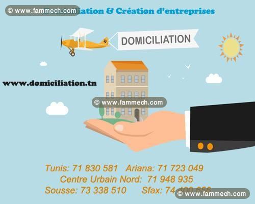 Domiciliation et création d'entreprises