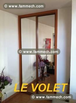 dressing et placard en aluminium