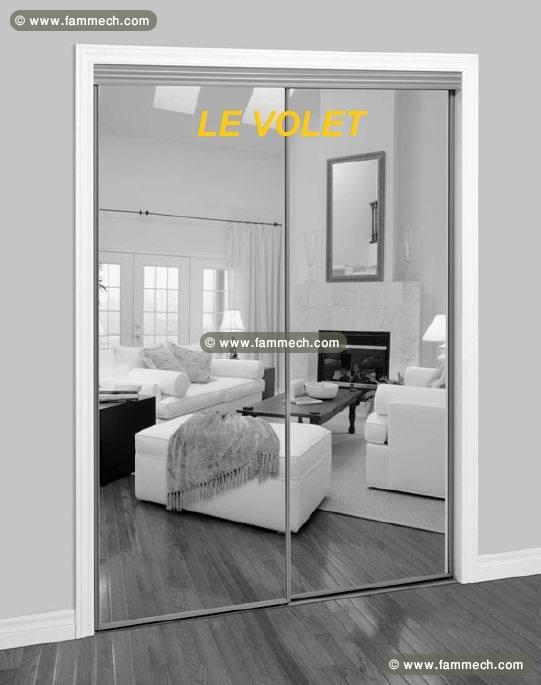 DRESSING ET PLACARD EN ALUMINIUM