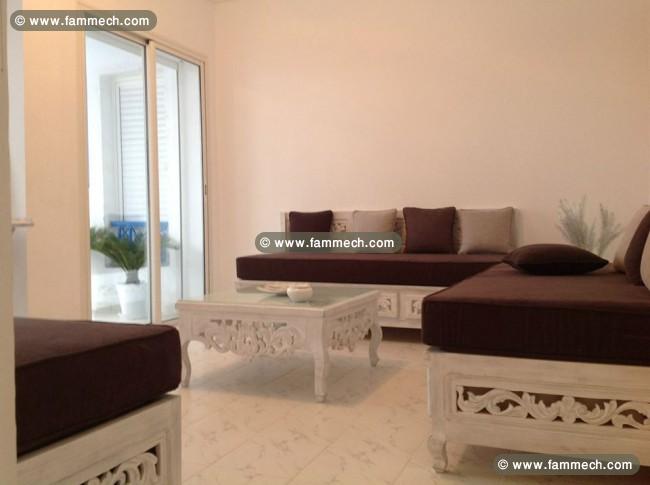 Duplex meublé vue mer : 3500 dt / mois