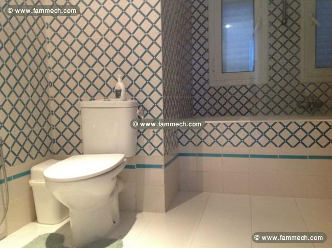 Duplex meublé vue mer : 3500 dt / mois