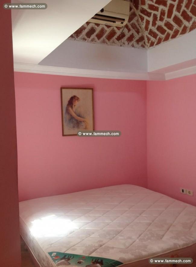 Duplex s+2 meublé à sidi bousaid