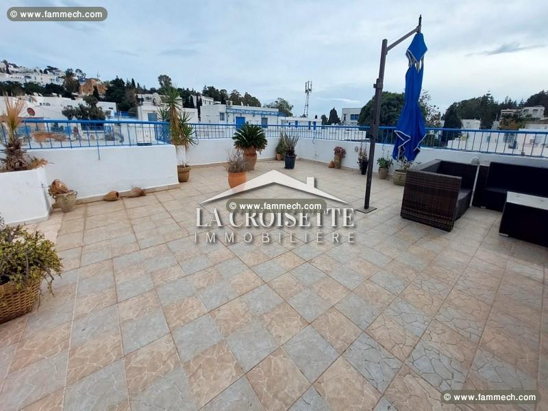 Duplex S+3 avec terrasse à Sidi Bou Said MDL0575