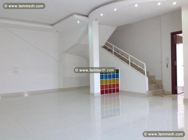 Duplex S3 neuf à Marsa Ennasim 