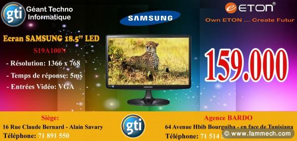 ECRAN SAMSUNG 18.5 LED S19A100N