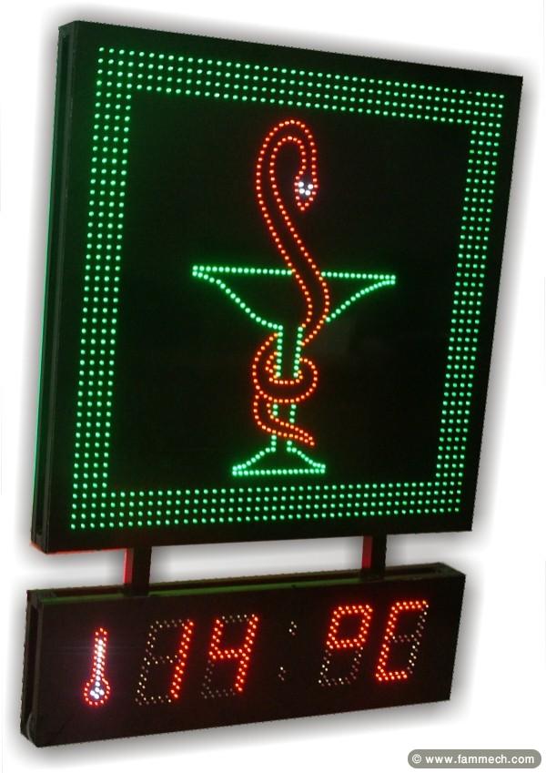 Enseignes et affiches lumineux à LED