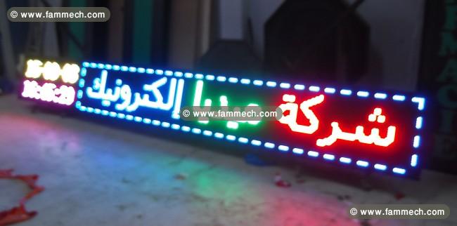 ENSEIGNES LUMINEUSES EN LED