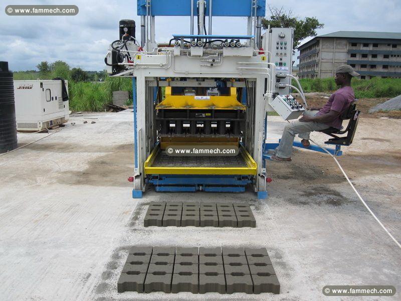 ENTREPRISE DE PRODUCTION DES BLOCS DE BETON