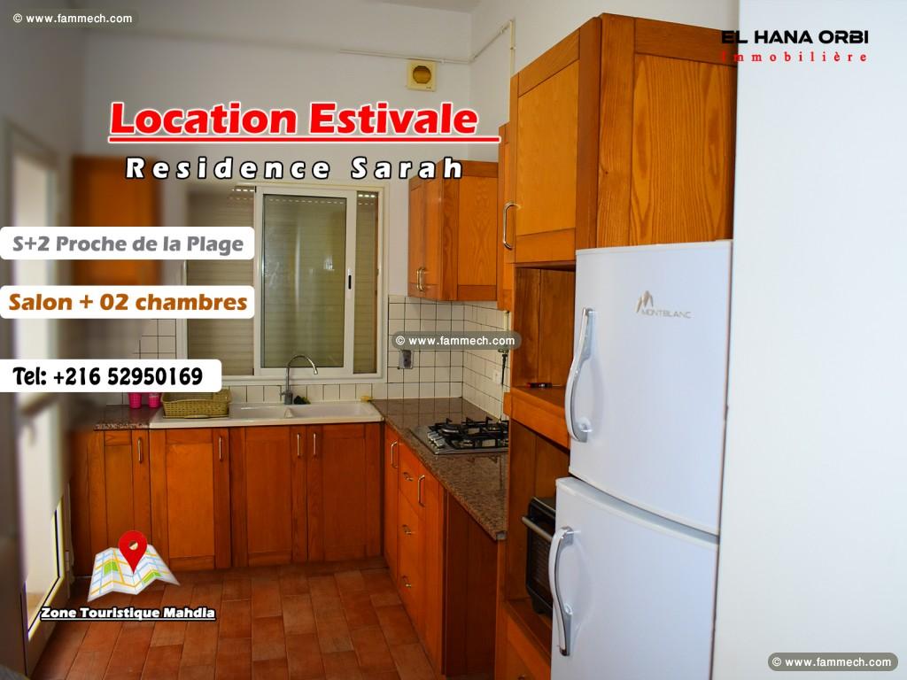 estivale 2024 A louer s+2 au RDC rz sarah