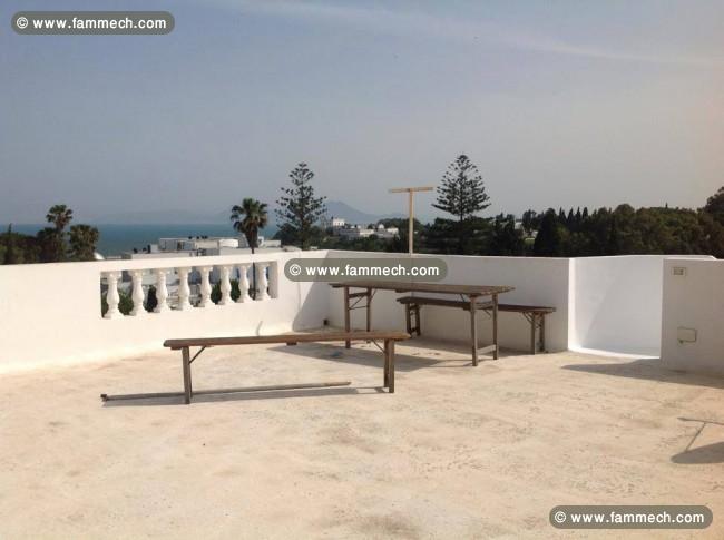 étage de villa à sidi bousaid 