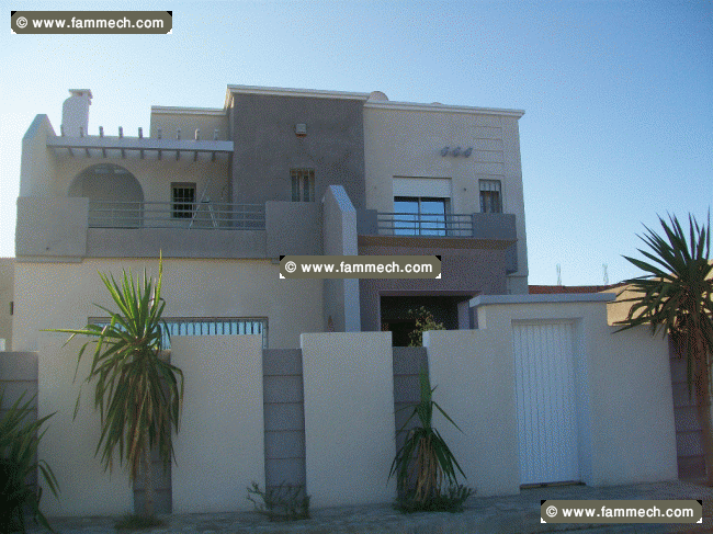 Etage de villa vue sur mer