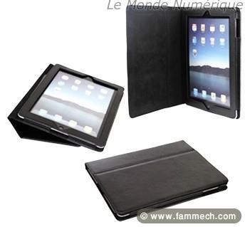 ETUI cuir POUR IPAD 2