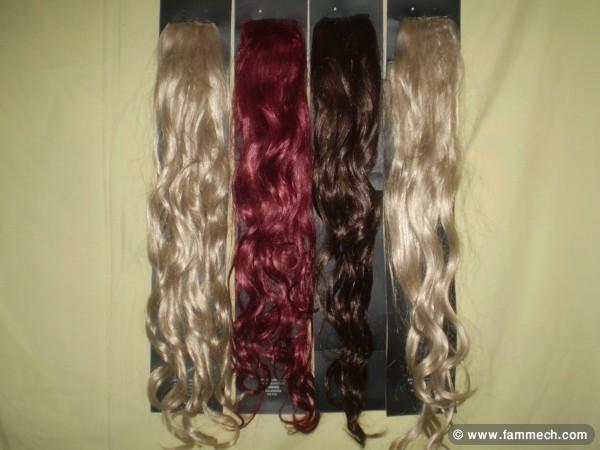 Extensions de cheveux à clips