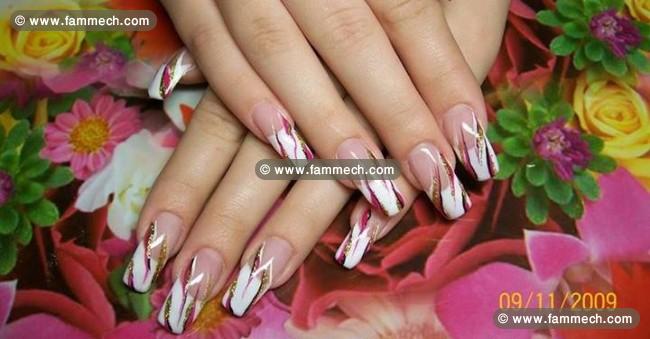 faux ongles avec thécnique gél et résine permanent