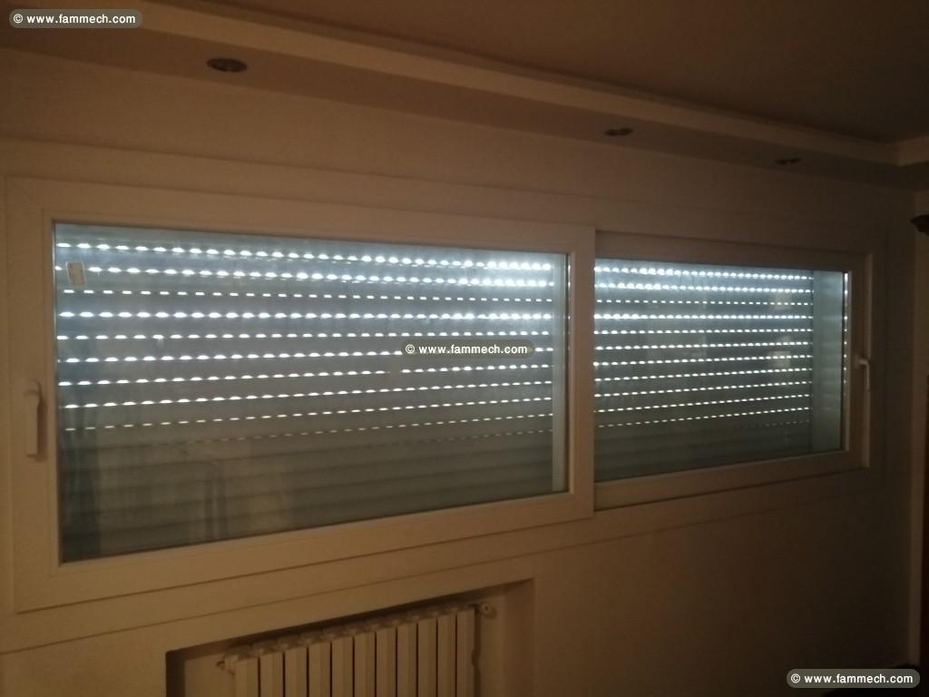 fenêtre coulissante SCHÜCO, double vitrage, Alu