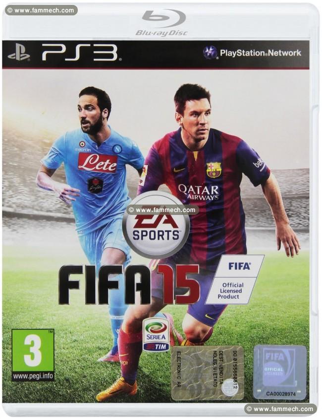 FIFA 15 sur ps3 et GTA 5 sur PS4