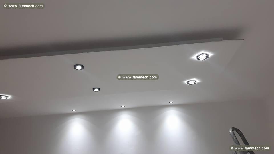 fond plafond placoplatre