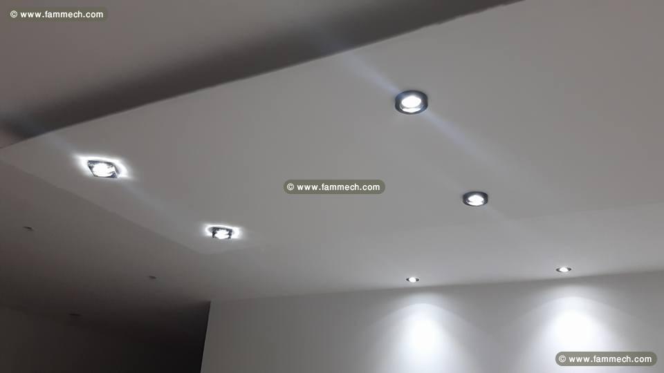 fond plafond placoplatre