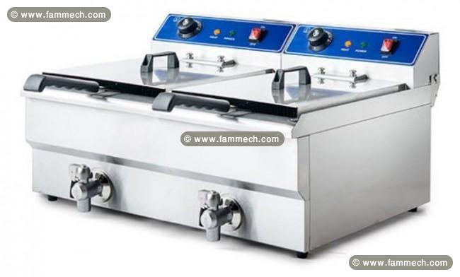 Friteuse électrique à poser avec vidange MEF-192V