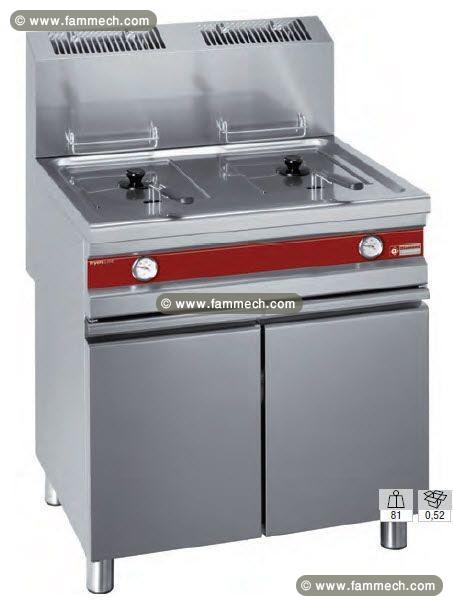 Friteuse gaz sur coffre 2 bacs DIAMOND