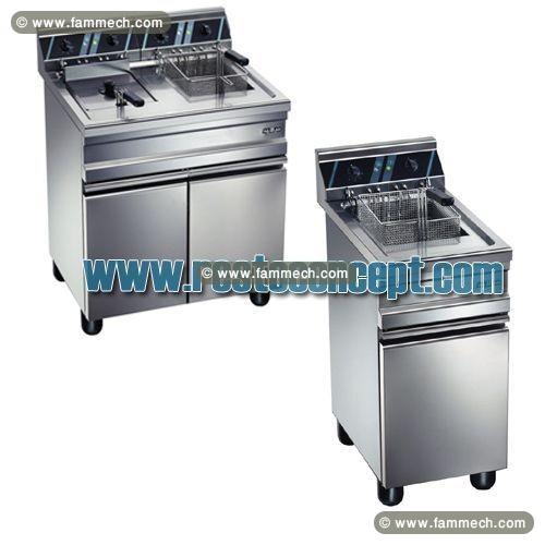 Friteuse professionnelle MBM sur coffre