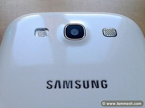 Galaxy s3 en rouge bordeaux