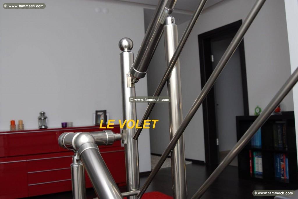 GARD CORPS ET RAMPE D'ESCALIER LE VOLET 