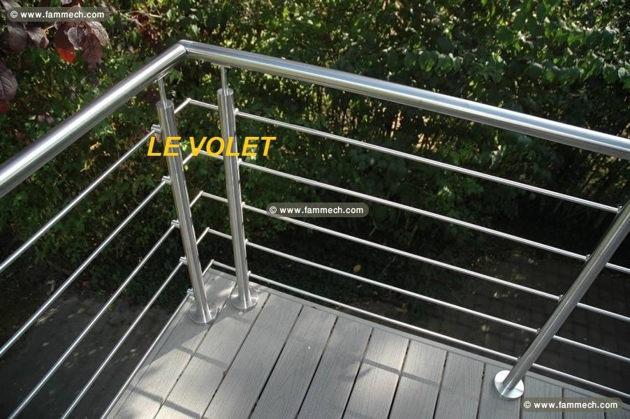 GARD CORPS ET RAMPE D'ESCALIER SUR MESURE 