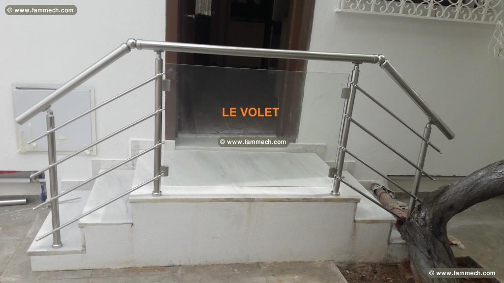 GARDE CORPS ET RAMPE ESCALIER LE VOLET