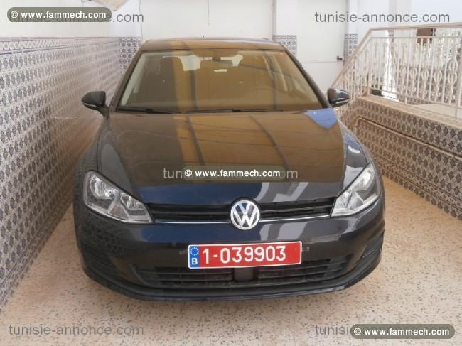 GOLF 7 TDI 1.6 litres 105 chdin ttes options 