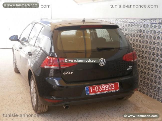 GOLF 7 TDI 1.6 litres 105 chdin ttes options 