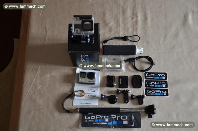 gopro hero4 avec ses accessoires