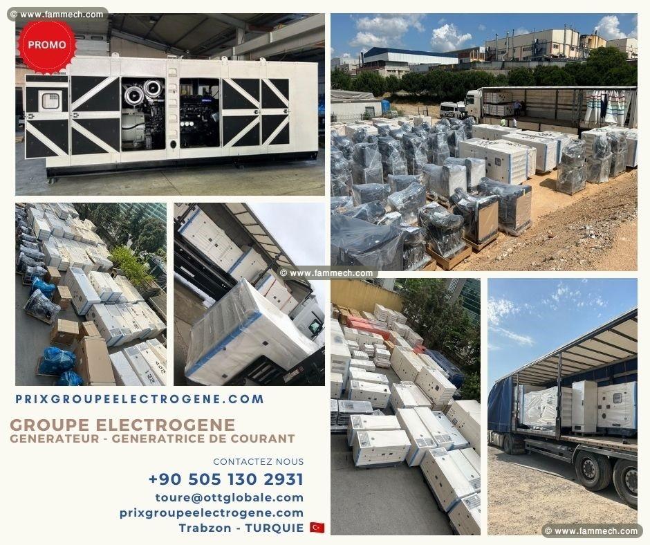 Groupe electrogene 20 kVa - 4000 kVa NEUF TURQUIE
