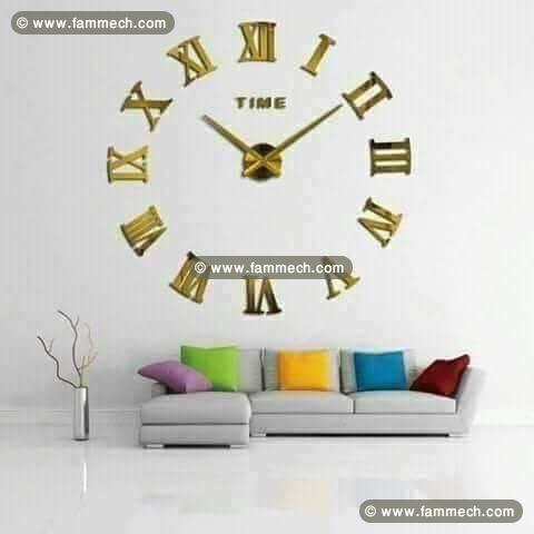 horloge murale 3D