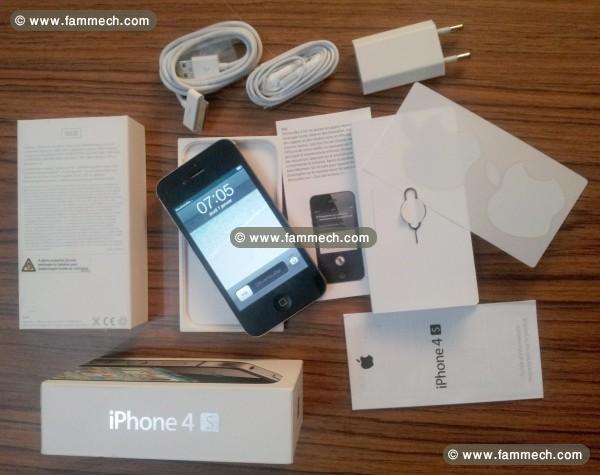I phone 4S Noir-16gb (importé de France) 