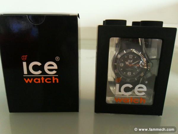 Ice watch Noir avec emballage Importéé de france 